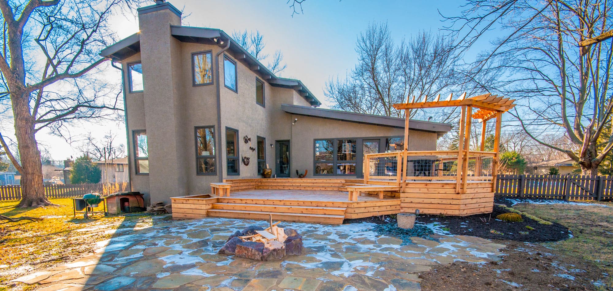 Tri-Level Outdoor Escape - Third Space Builders